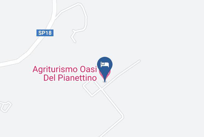 Grosseto - Agriturismo Oasi Del Pianettino Maps