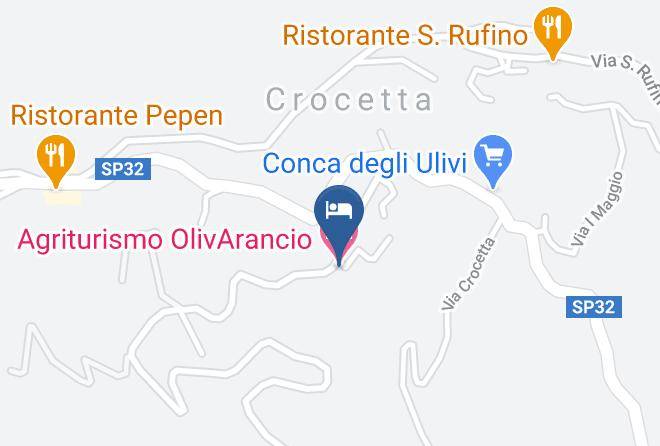 Genoa - Agriturismo Olivarancio Maps