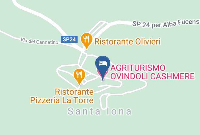L Aquila - Agriturismo Ovindoli Cashmere Maps