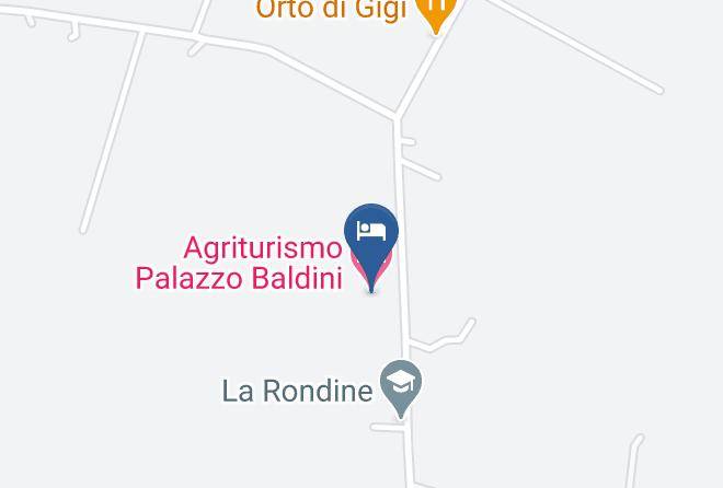 Ravenna - Agriturismo Palazzo Baldini Maps