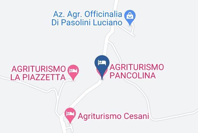 Siena - Agriturismo Pancolina Maps