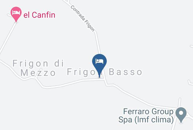 Vicenza - Agriturismo Paradiso Maps