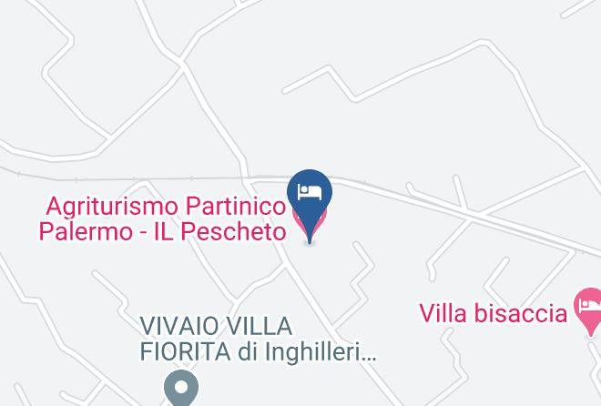 Palermo - Agriturismo Partinico Palermo Il Pescheto Maps