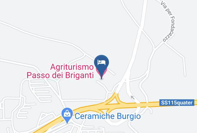 Agrigento - Agriturismo Passo Dei Briganti Maps