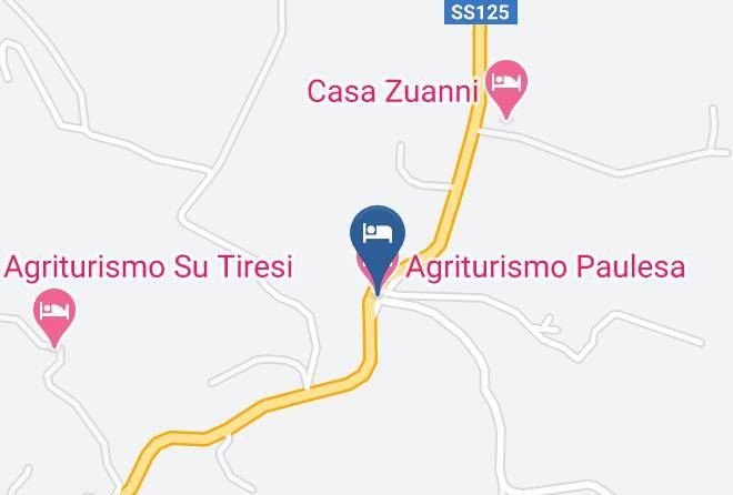 Nuoro - Agriturismo Paulesa Maps