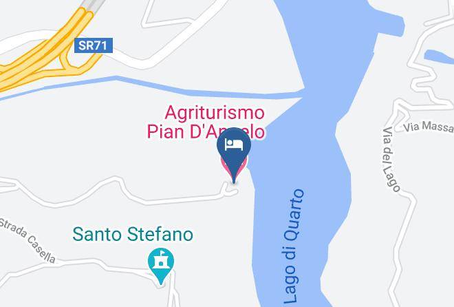 Forli - Agriturismo Pian D'angelo Maps