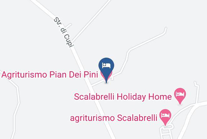 Grosseto - Agriturismo Pian Dei Pini Maps
