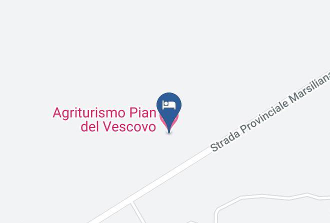 Grosseto - Agriturismo Pian Del Vescovo Maps