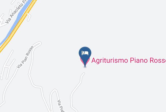 Florence - Agriturismo Piano Rosso Maps