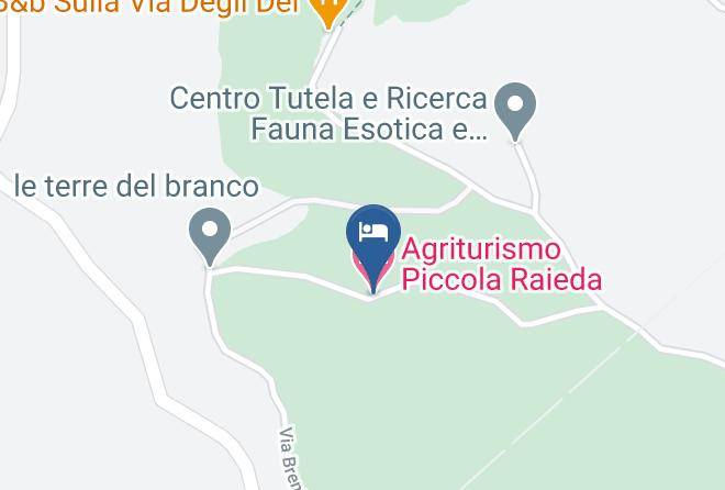 Bologna - Agriturismo Piccola Raieda Maps