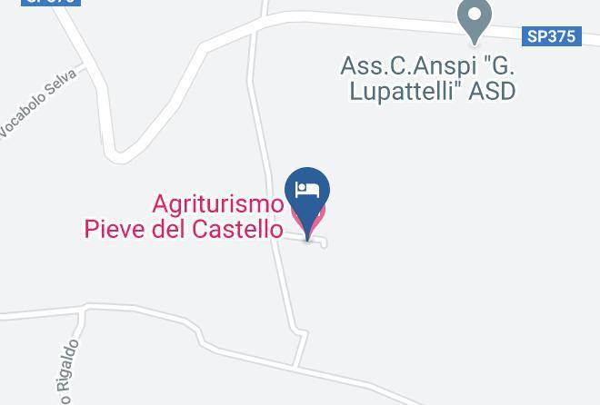 Perugia - Agriturismo Pieve Del Castello Maps