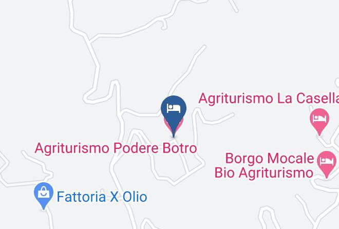 Arezzo - Agriturismo Podere Botro Maps