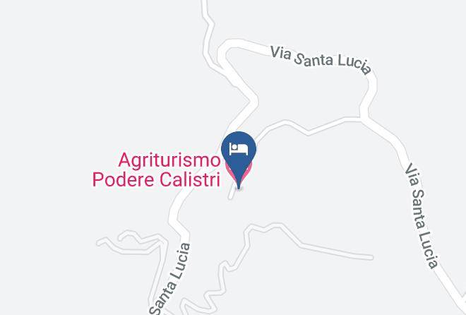 Pistoia - Agriturismo Podere Calistri Maps