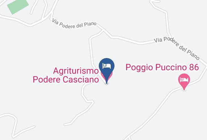 Pisa - Agriturismo Podere Casciano Maps