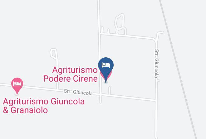 Grosseto - Agriturismo Podere Cirene Maps