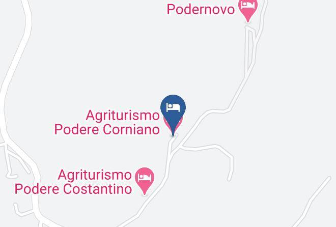 Pisa - Agriturismo Podere Corniano Maps