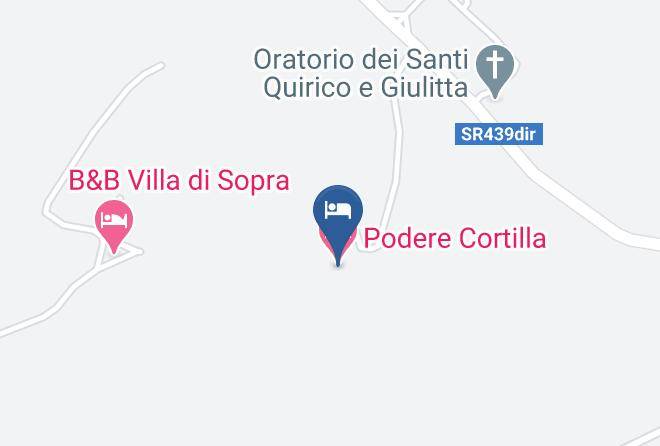 Pisa - Agriturismo Podere Cortilla Maps