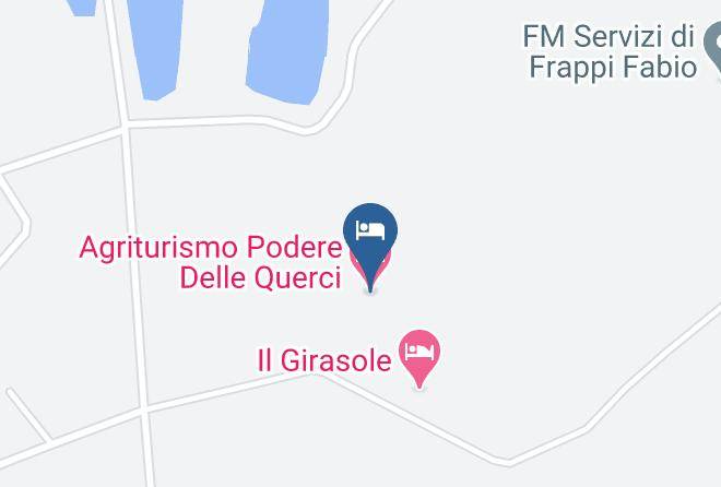 Arezzo - Agriturismo Podere Delle Querci Maps
