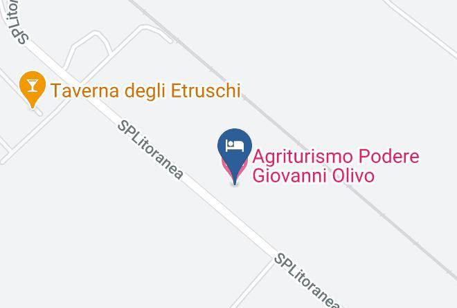 Viterbo - Agriturismo Podere Giovanni Olivo Maps