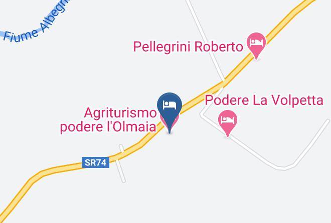 Grosseto - Agriturismo Podere L'olmaia Maps