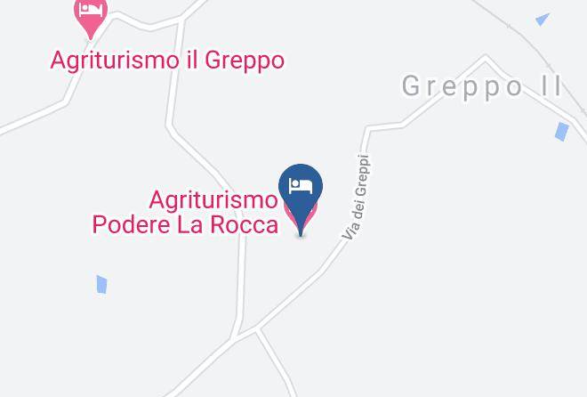 Siena - Agriturismo Podere La Rocca Maps