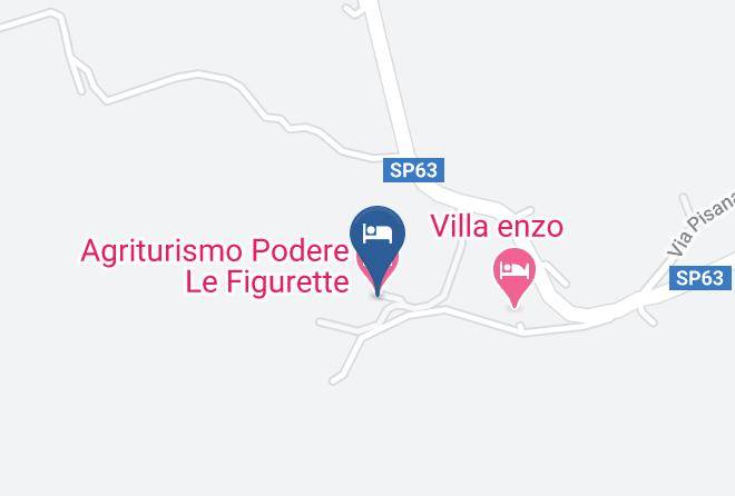 Pisa - Agriturismo Podere Le Figurette Maps