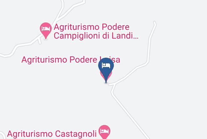 Arezzo - Agriturismo Podere Luisa Maps
