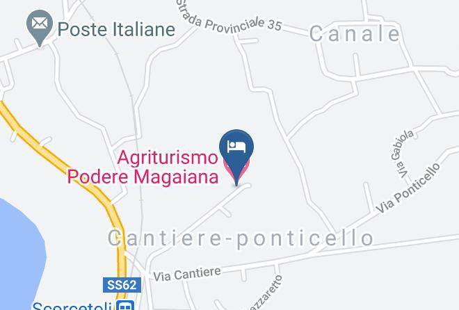 Massa Carrara - Agriturismo Podere Magaiana Maps