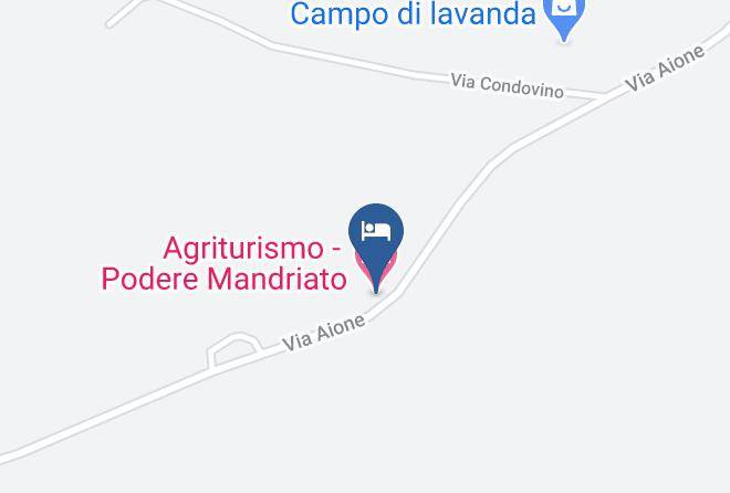 Pisa - Agriturismo Podere Mandriato Maps