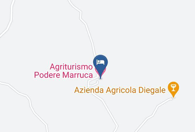Grosseto - Agriturismo Podere Marruca Maps