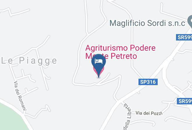 Perugia - Agriturismo Podere Monte Petreto Maps