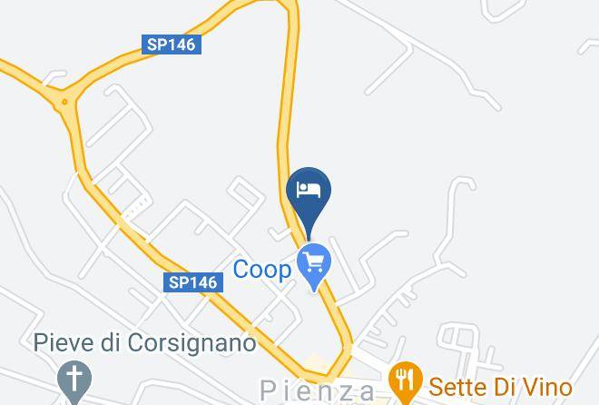Siena - Agriturismo Podere San Gregorio Maps