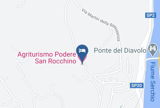 Lucca - Agriturismo Podere San Rocchino Maps