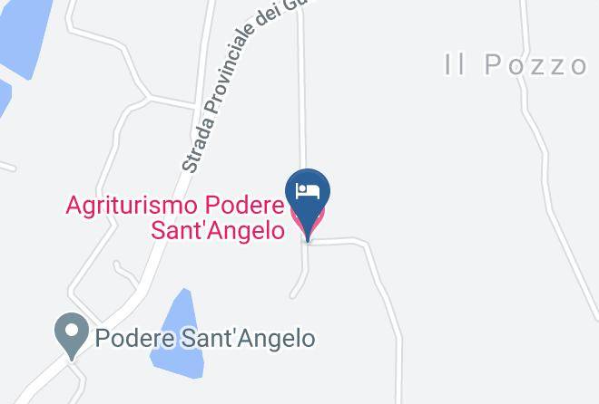 Arezzo - Agriturismo Podere Sant'angelo Maps