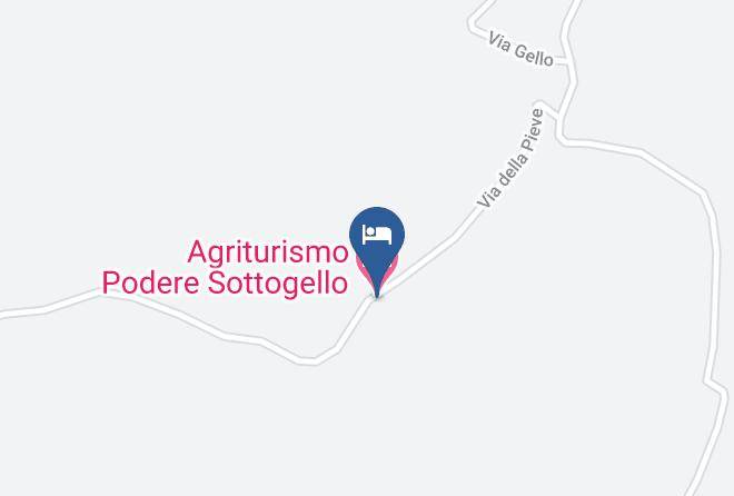 Pisa - Agriturismo Podere Sottogello Maps