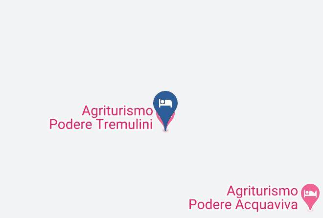 Siena - Agriturismo Podere Tremulini Maps