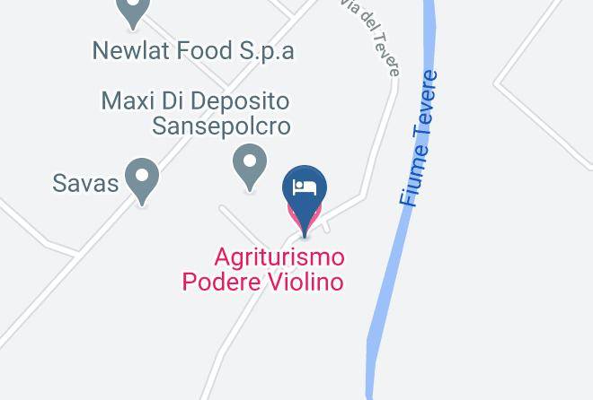 Arezzo - Agriturismo Podere Violino Maps