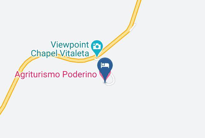 Siena - Agriturismo Poderino Maps