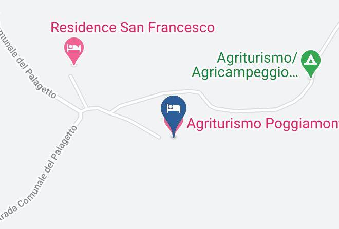 Pisa - Agriturismo Poggiamonti Maps