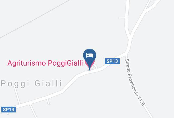 Siena - Agriturismo Poggigialli Maps