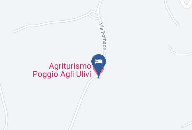 Ancona - Agriturismo Poggio Agli Ulivi Maps