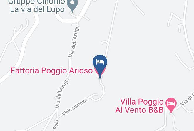 Florence - Fattoria Poggio Arioso Maps