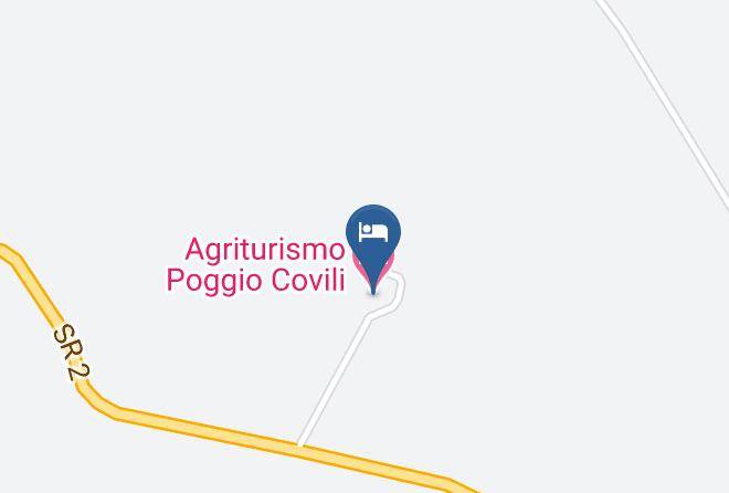 Siena - Agriturismo Poggio Covili Maps