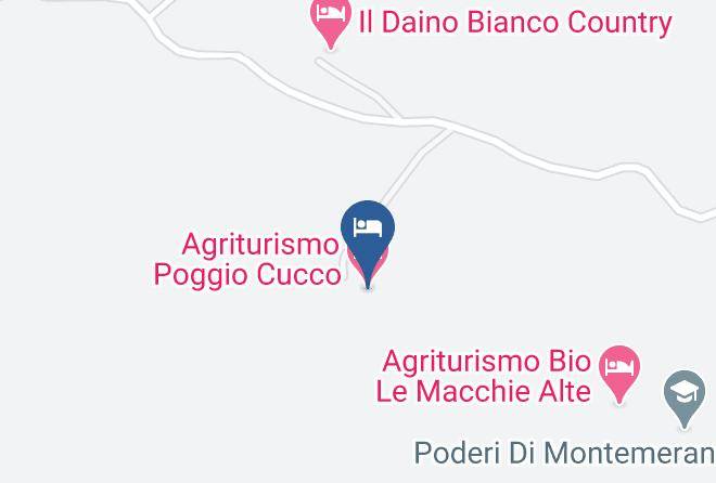 Grosseto - Agriturismo Poggio Cucco Maps