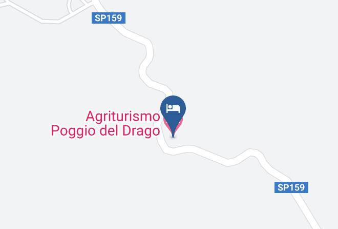 Grosseto - Agriturismo Poggio Del Drago Maps