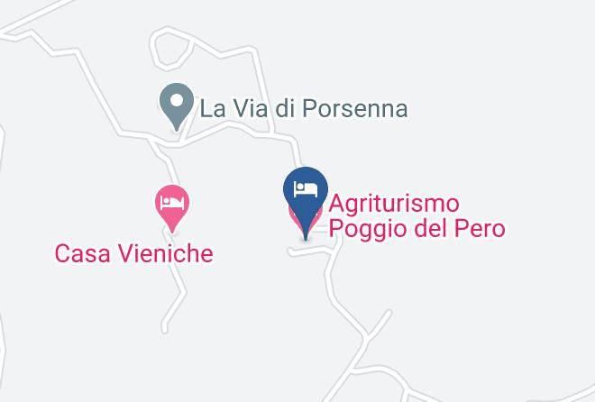 Perugia - Agriturismo Poggio Del Pero Maps