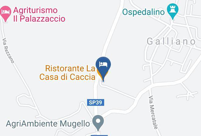 Florence - Agriturismo Poggio Di Sotto Maps