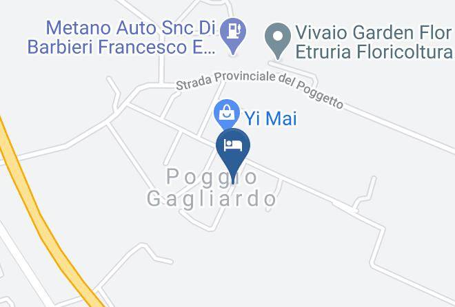 Pisa - Agriturismo Poggio Gagliardo Maps
