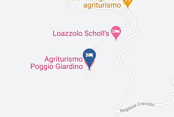 Asti - Agriturismo Poggio Giardino Maps