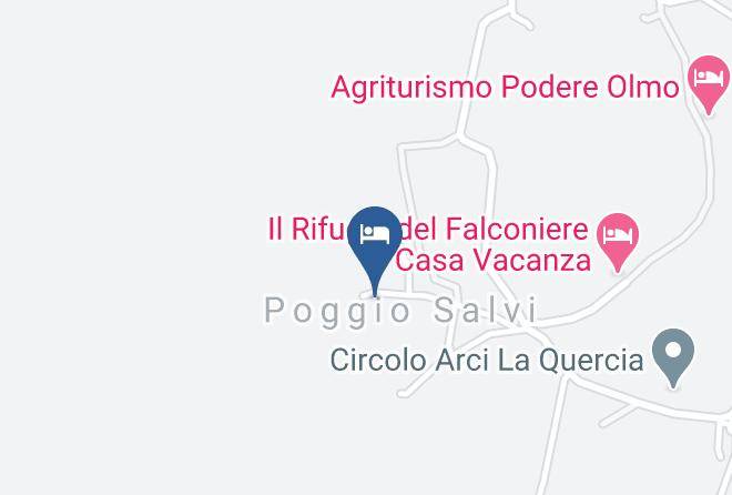 Siena - Agriturismo Poggio Salvi Maps